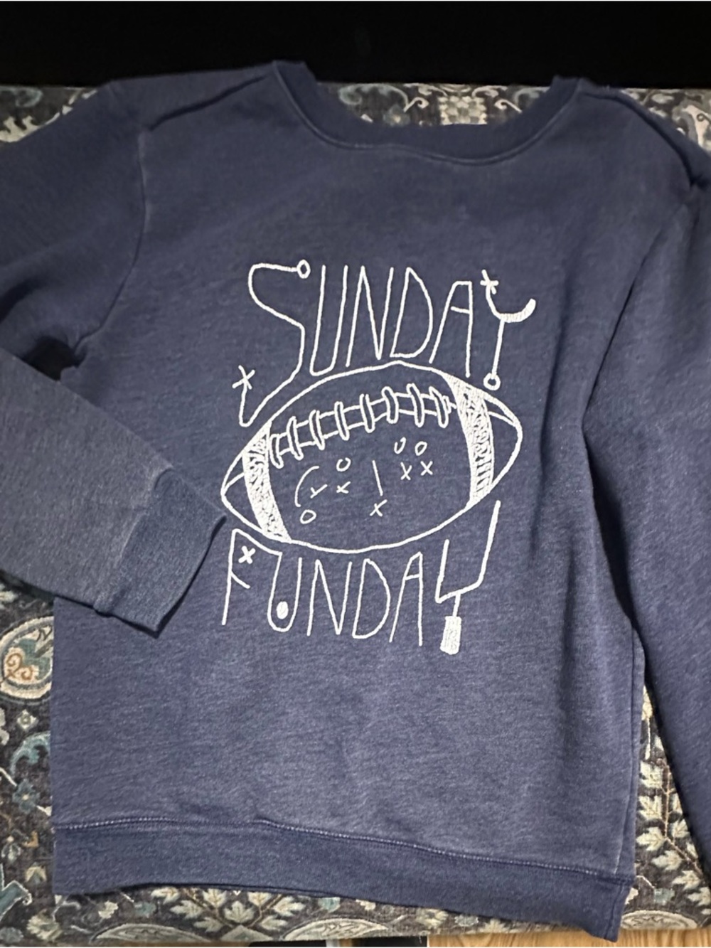 Boy's Sunday Football Sweatshirt